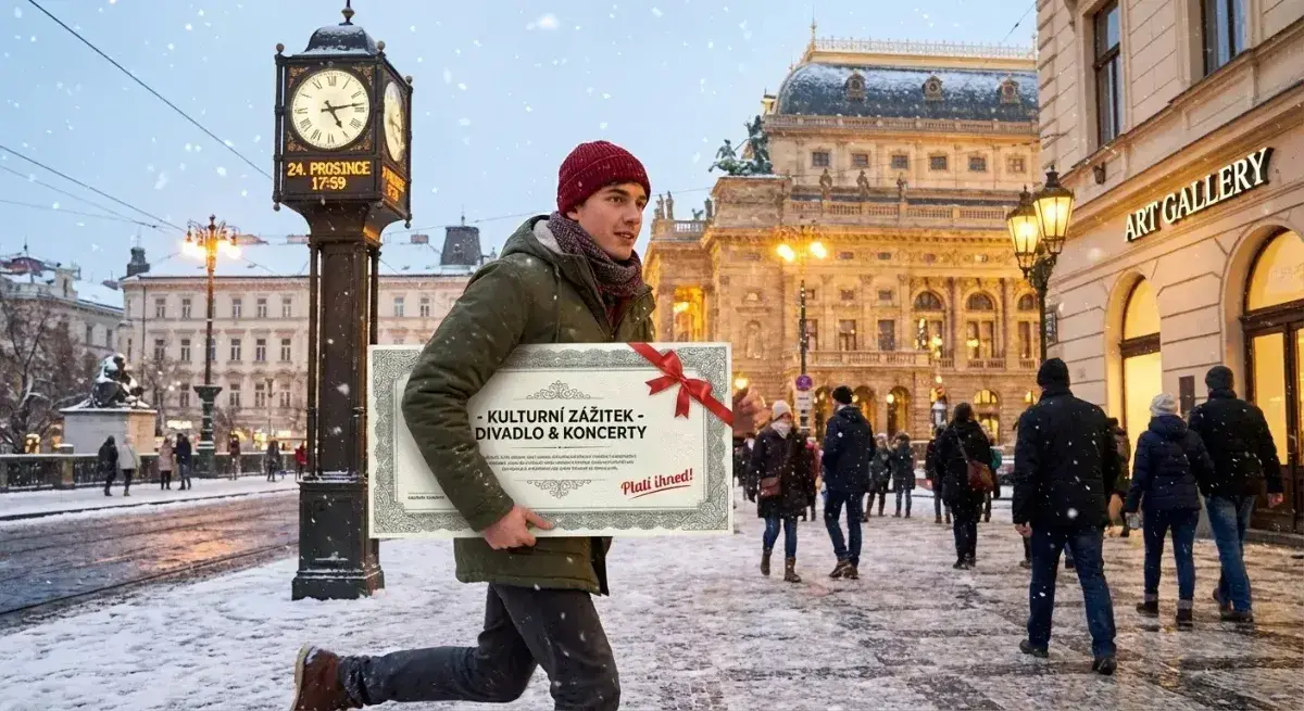Dárky na poslední chvíli: Kulturní zážitky, které potěší každého