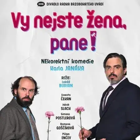 VY NEJSTE ŽENA, PANE!